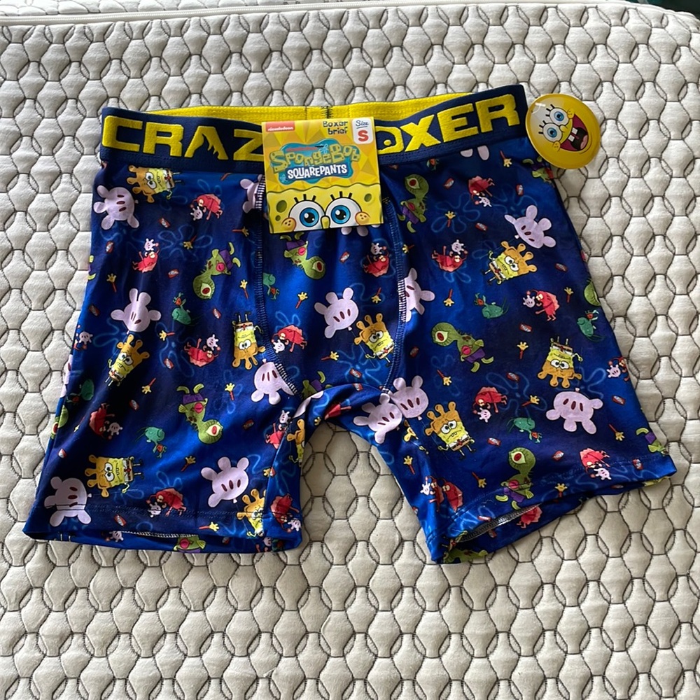 SpongeBob SquarePants Boxer Briefs Size S
